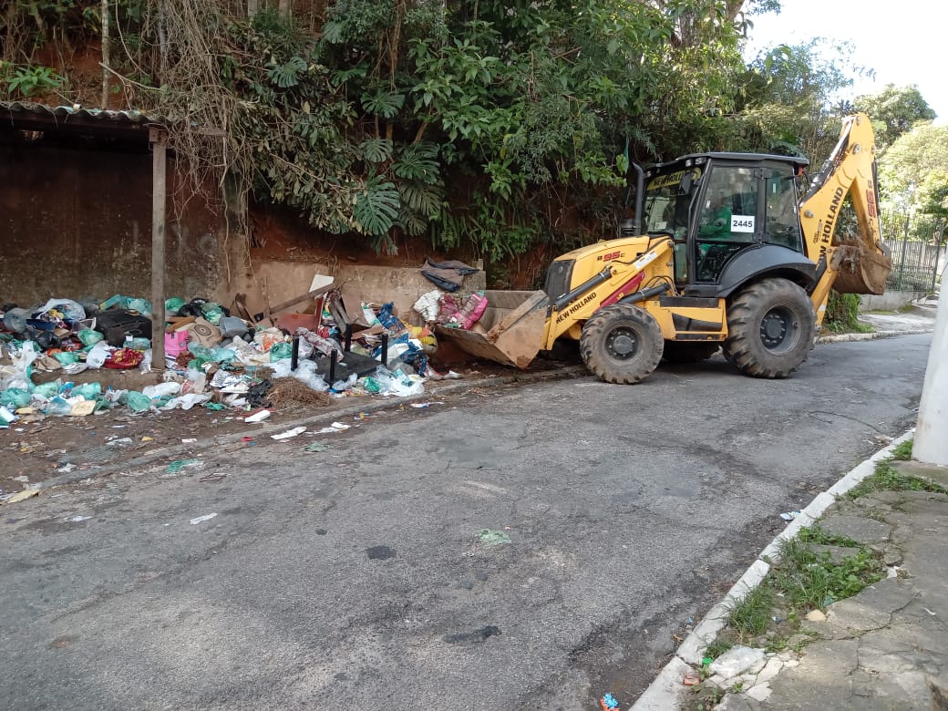 Bairros recebem equipes de manutenção da Prefeitura de Teresópolis