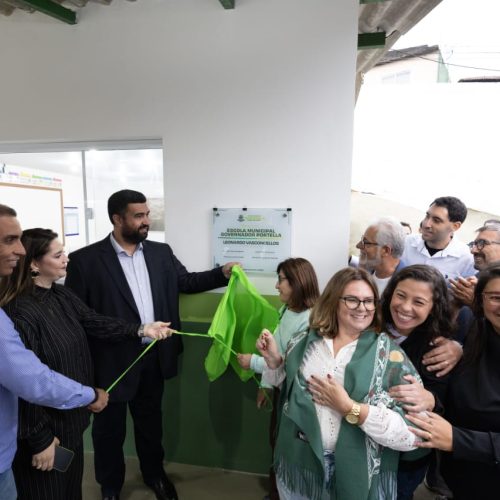 Escola Municipal Governador Portella é reinaugurada após obras de reforma e ampliação