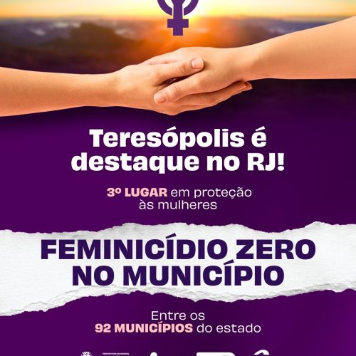 Teresópolis avança na proteção às mulheres e conquista 3ª posição em ranking estadual de excelência