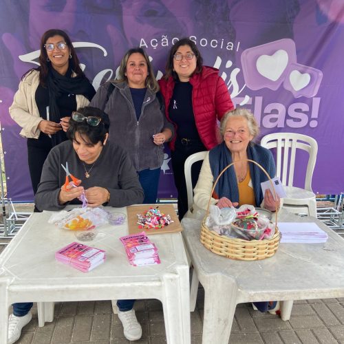 “Teresópolis, Elas por Elas”: Ação social na Calçada da Fama marca abertura do Agosto Lilás