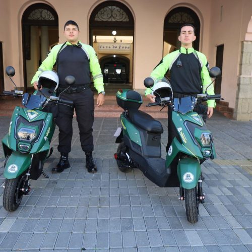 Prefeitura adquire motos elétricas para auxiliar no ordenamento e na fiscalização do trânsito