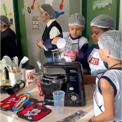 Escola Municipal Francisco Maria Dállia, em Bonsucesso, inaugura Sala Maker de Culinária