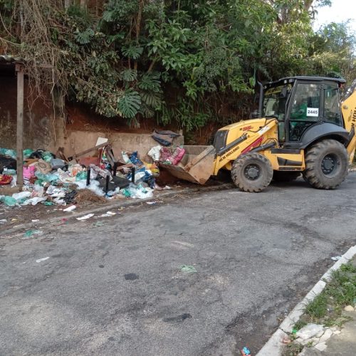 Bairros recebem equipes de manutenção da Prefeitura de Teresópolis