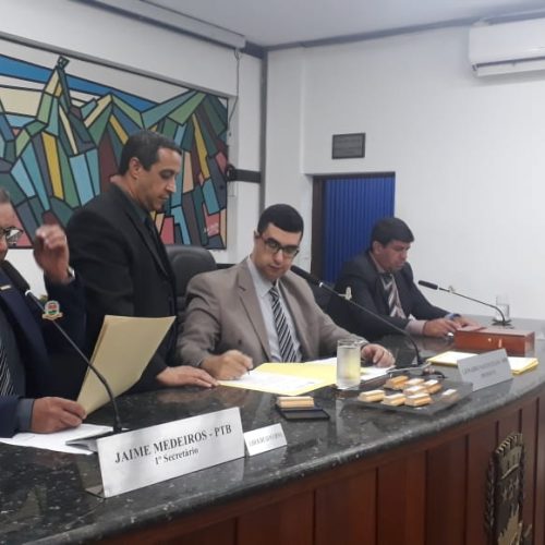 Câmara volta a receber vetos do Executivo Municipal