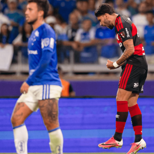 Em jogo equilibrado e eletrizante, Flamengo empata com Cruzeiro na ida das oitavas de final da Libertadores